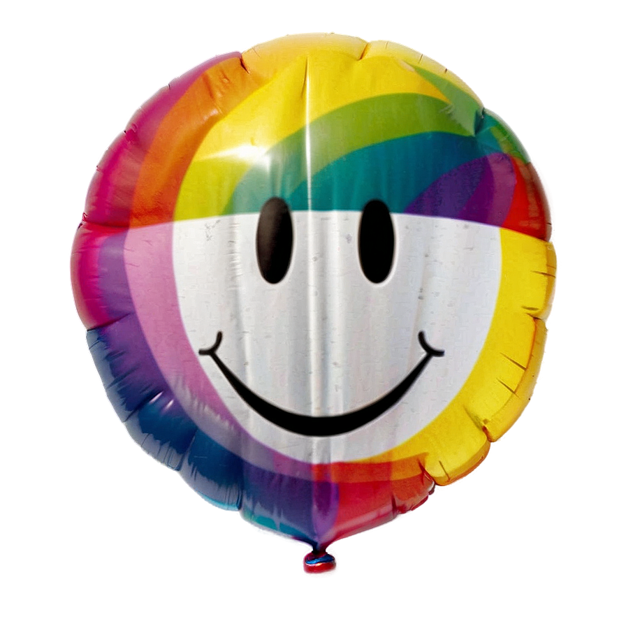 Smiley Face Balloon Png 05032024