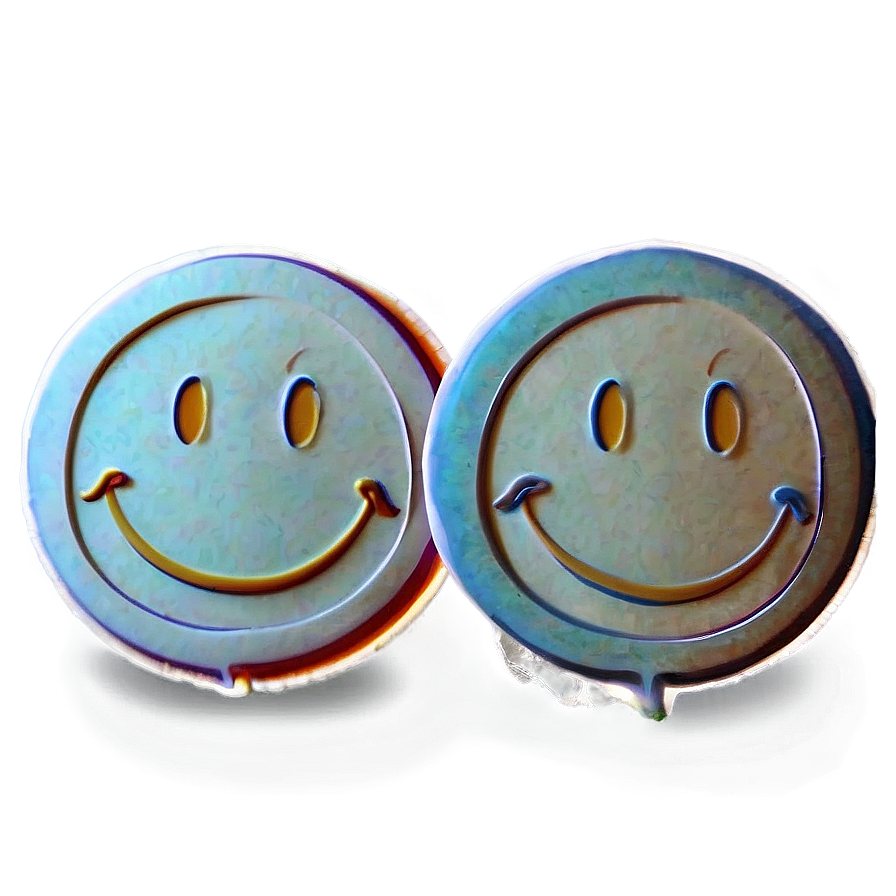 Smiley Face Sticker For Greeting Png Phm75