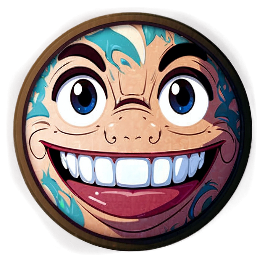 Smiling Anime Character Face Png Jxo