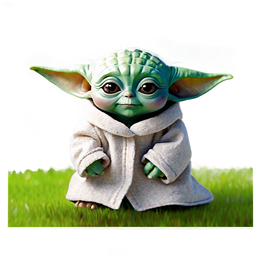 Smiling Baby Yoda Png 05062024