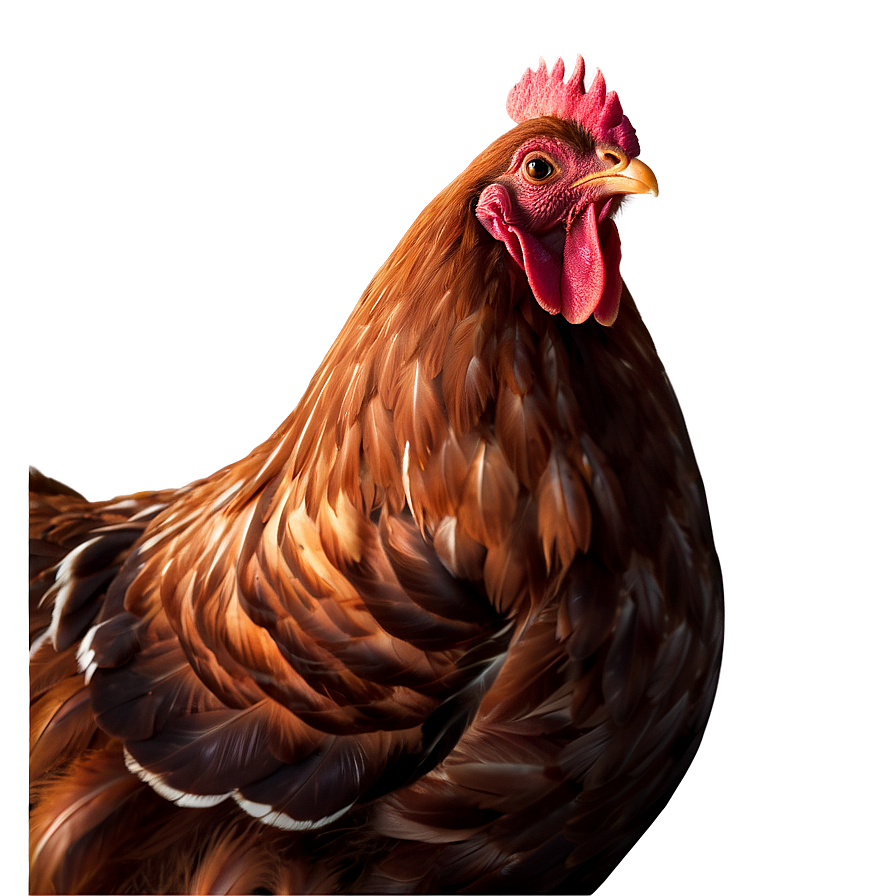 Smiling Cartoon Hen Png 81