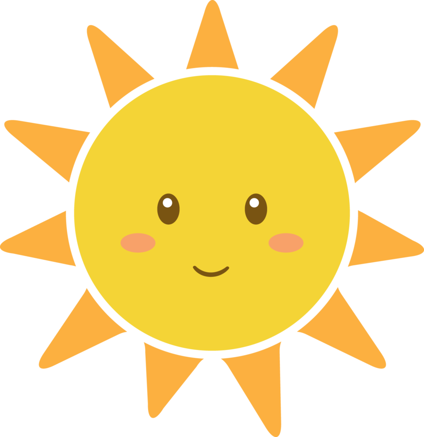 Smiling Cartoon Sun