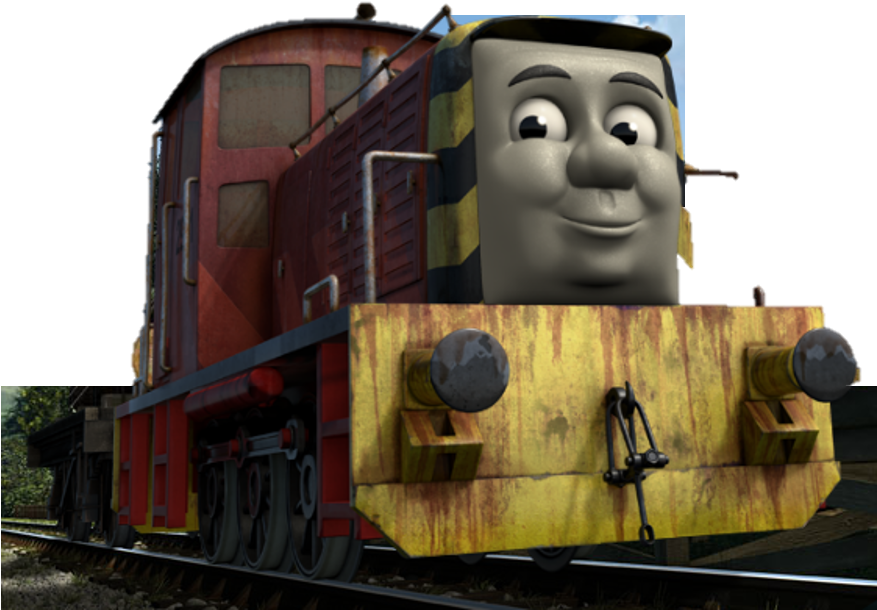 Smiling Diesel Engine Thomasand Friends