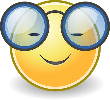 Smiling Emoji With Glasses