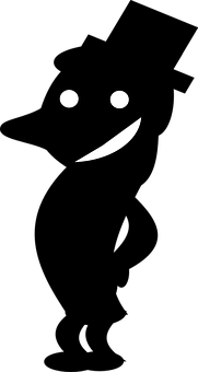 Smiling Face Illusionin Darkness