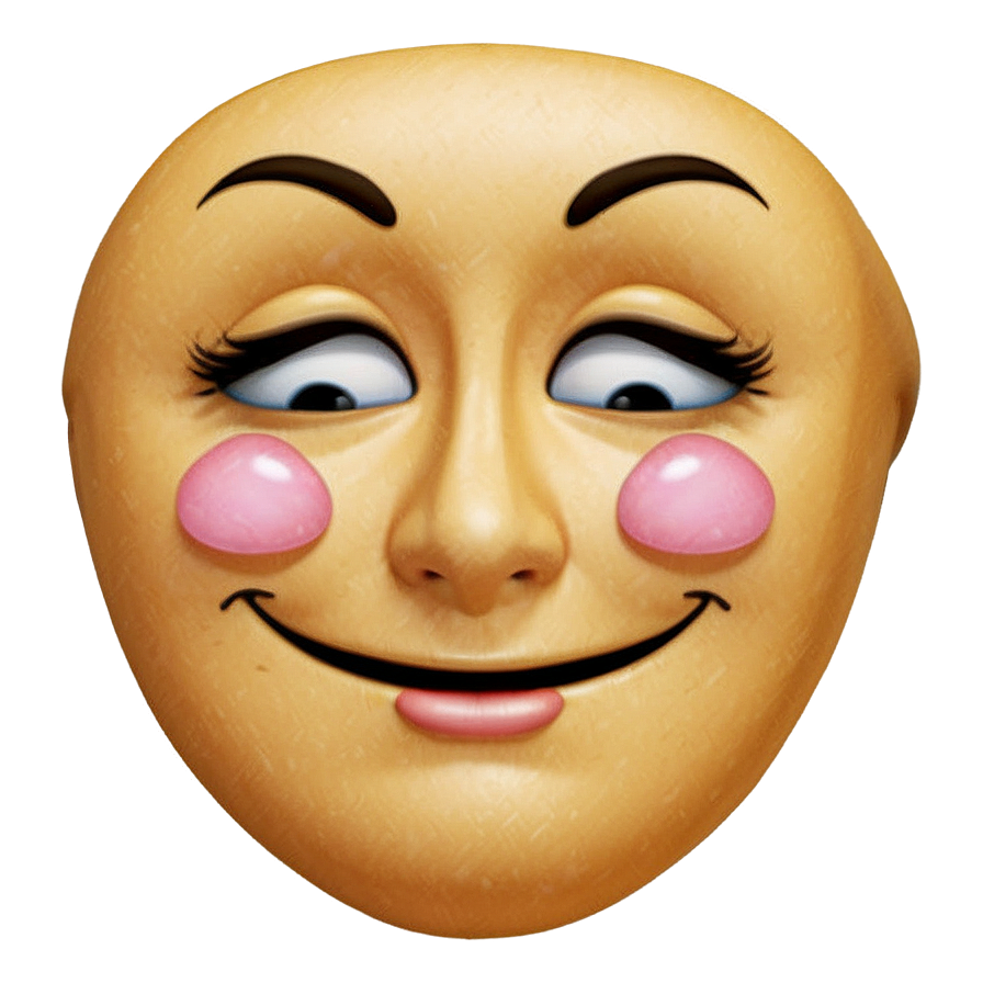 Smiling Face With Tear Emoji Png Edb