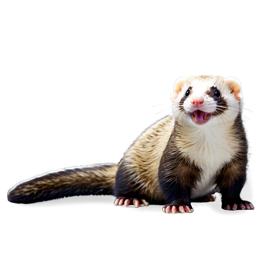 Smiling Ferret Png 06242024