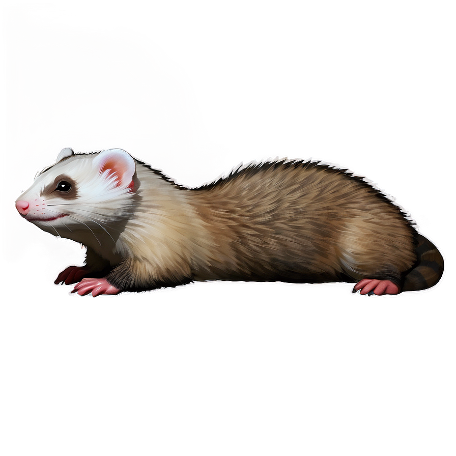 Smiling Ferret Png Tty