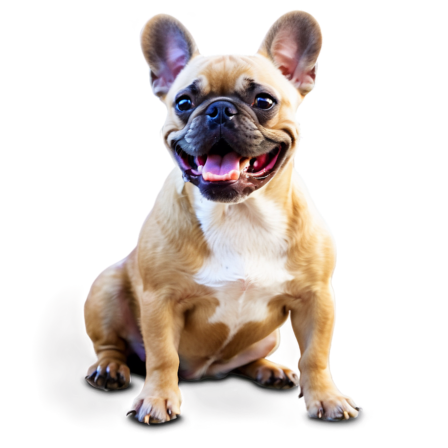 Smiling French Bulldog Png 06202024