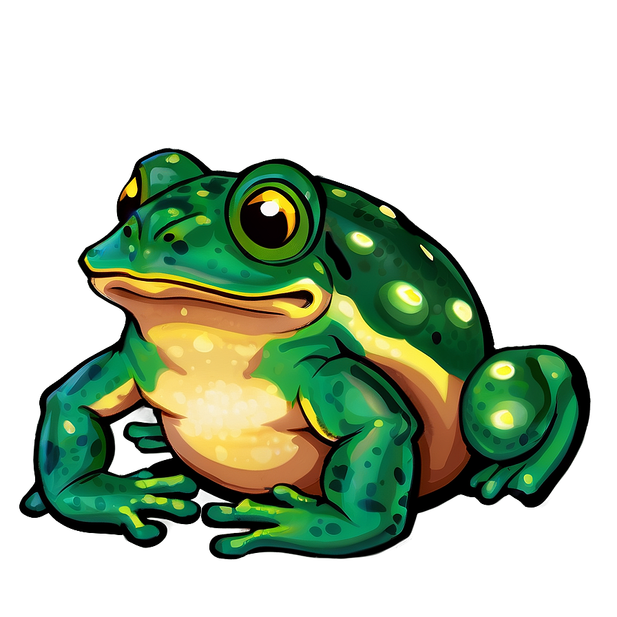 Smiling Frog Clipart Png Ruf