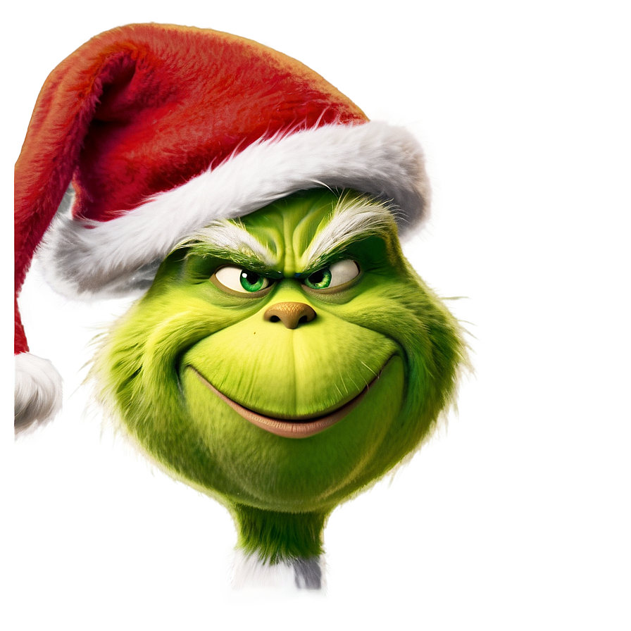 Smiling Grinch Png Hdj