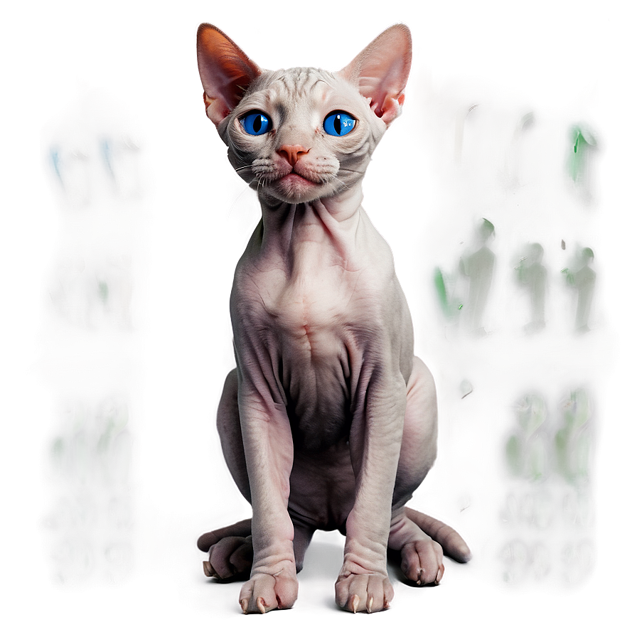 Smiling Hairless Cat Png 67