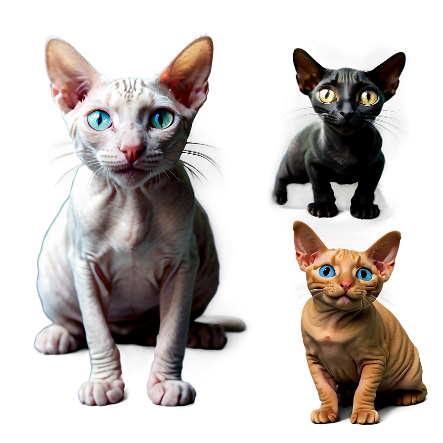 Smiling Hairless Cat Png Rfi50