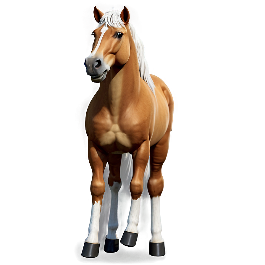 Smiling Horse Cartoon Png 1