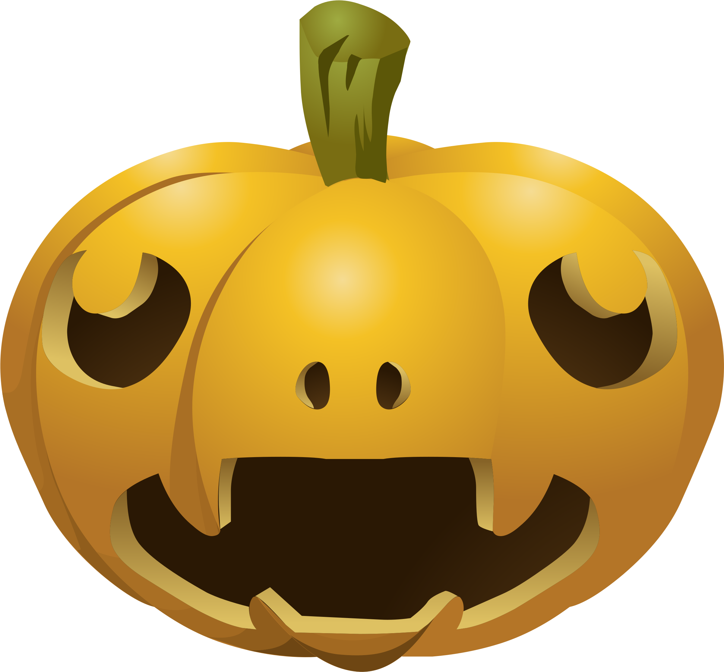 Smiling Jack O Lantern Graphic