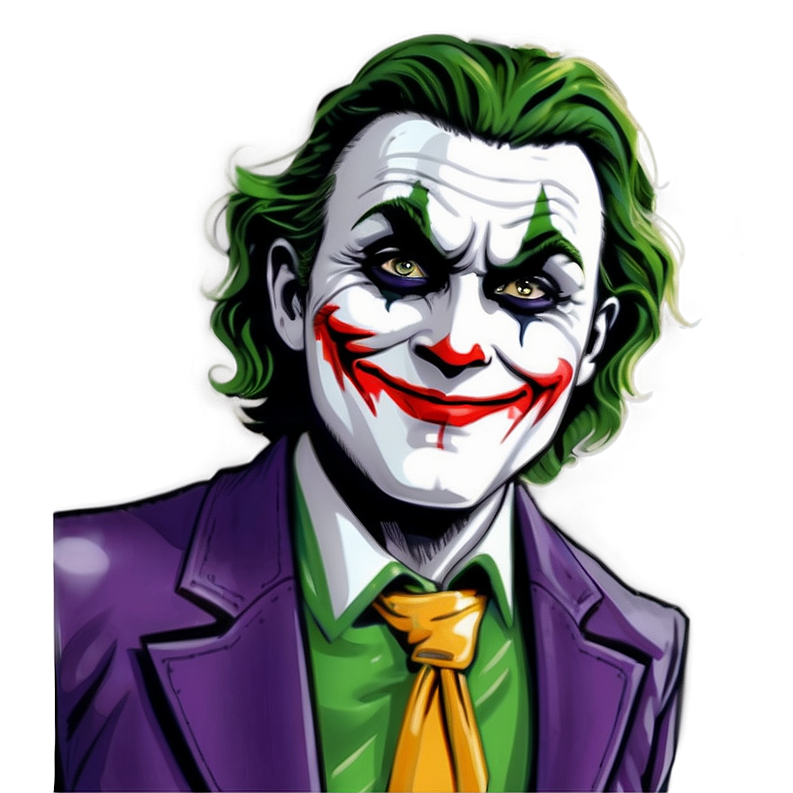 Smiling Joker Cartoon Png Fmq40