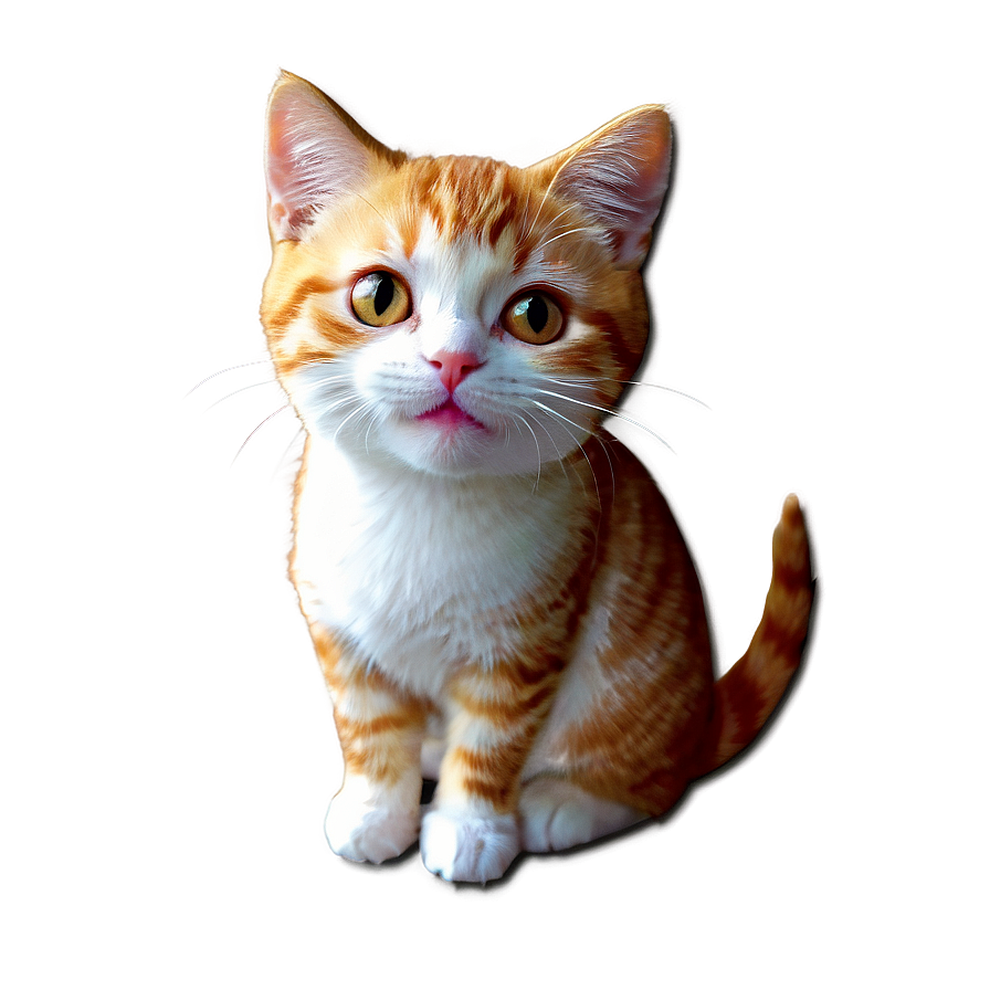 Smiling Kawaii Cat Picture Png Ppf5