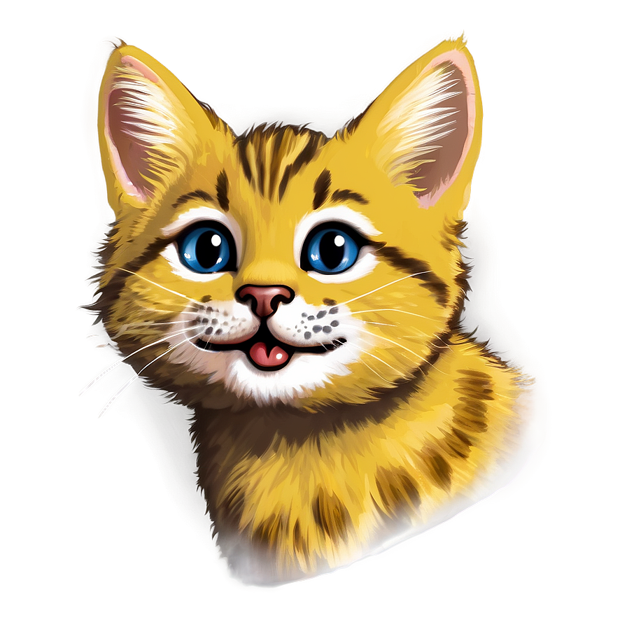 Smiling Kitten Png Ehc