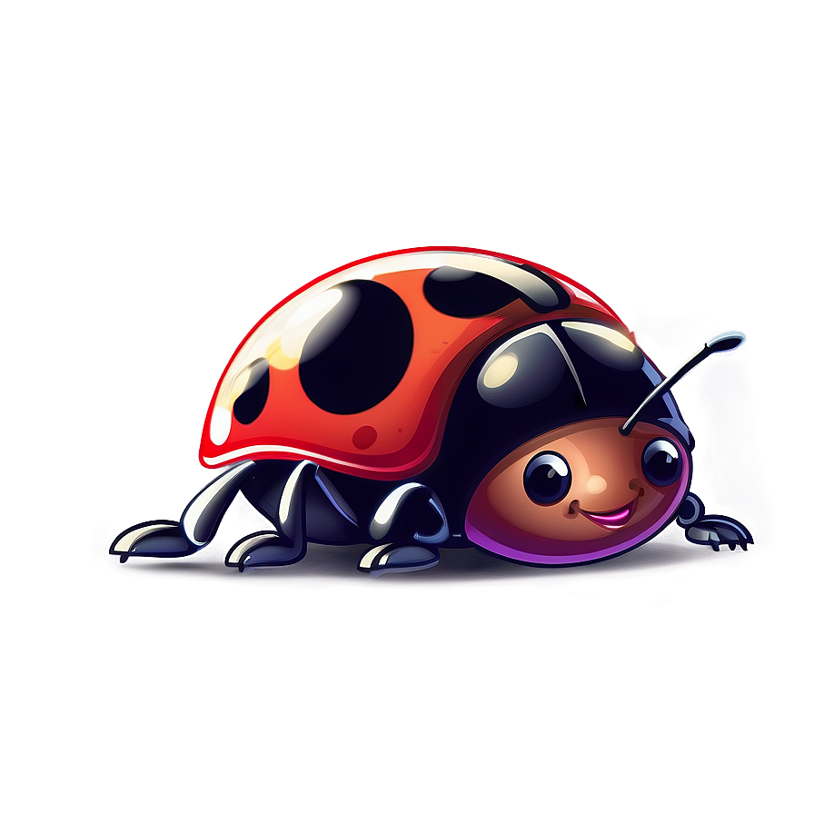 Smiling Ladybug Cartoon Png 05242024