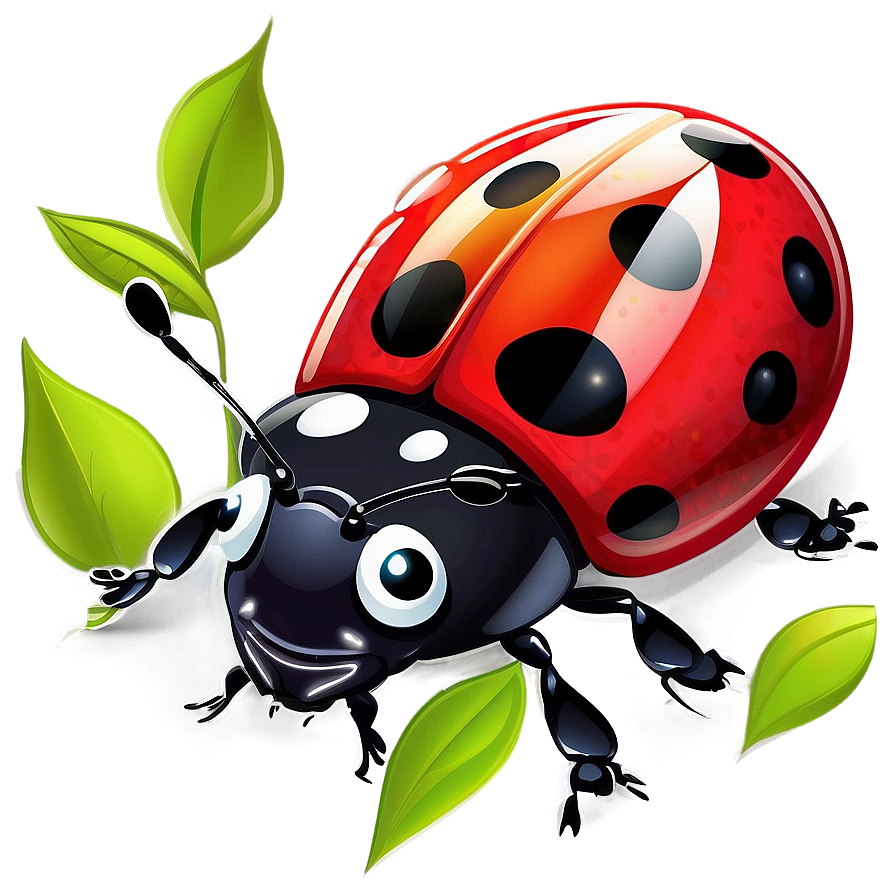 Smiling Ladybug Cartoon Png 2