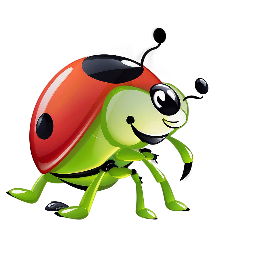 Smiling Ladybug Cartoon Png 86