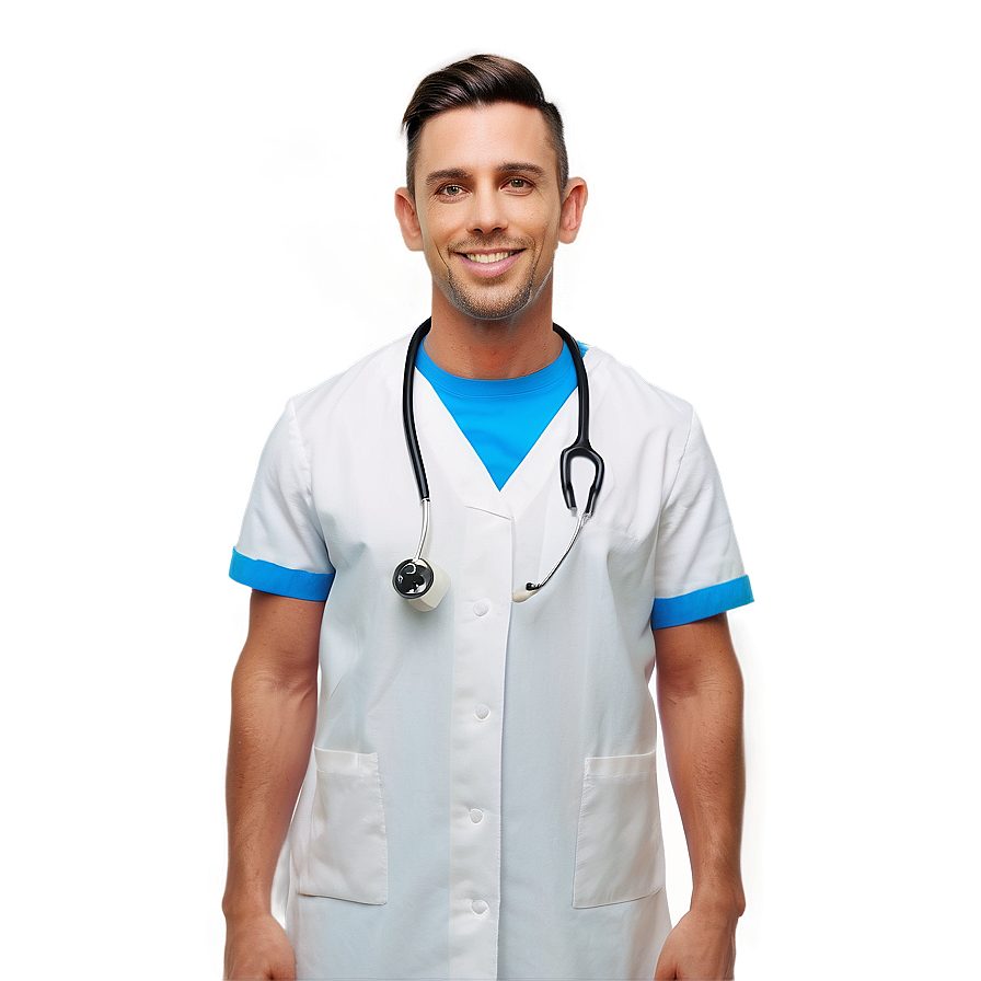 Smiling Male Nurse Png 83