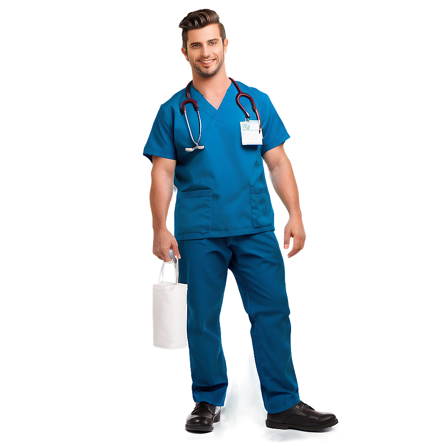 Smiling Male Nurse Png Aya76