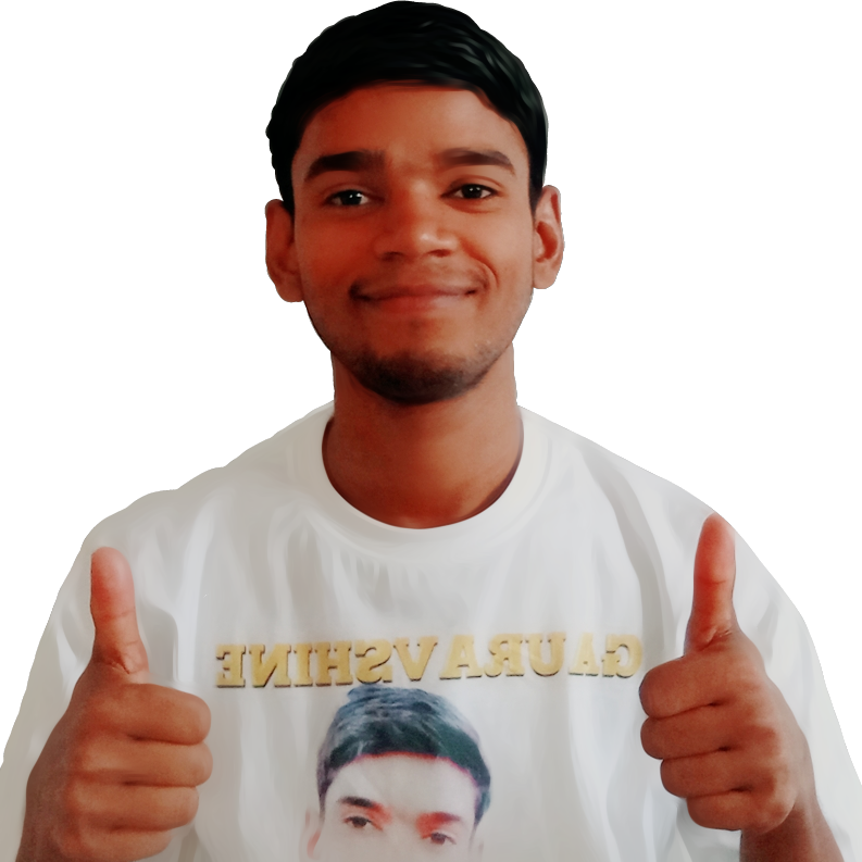 Smiling Man Thumbs Up Gurushala Shirt