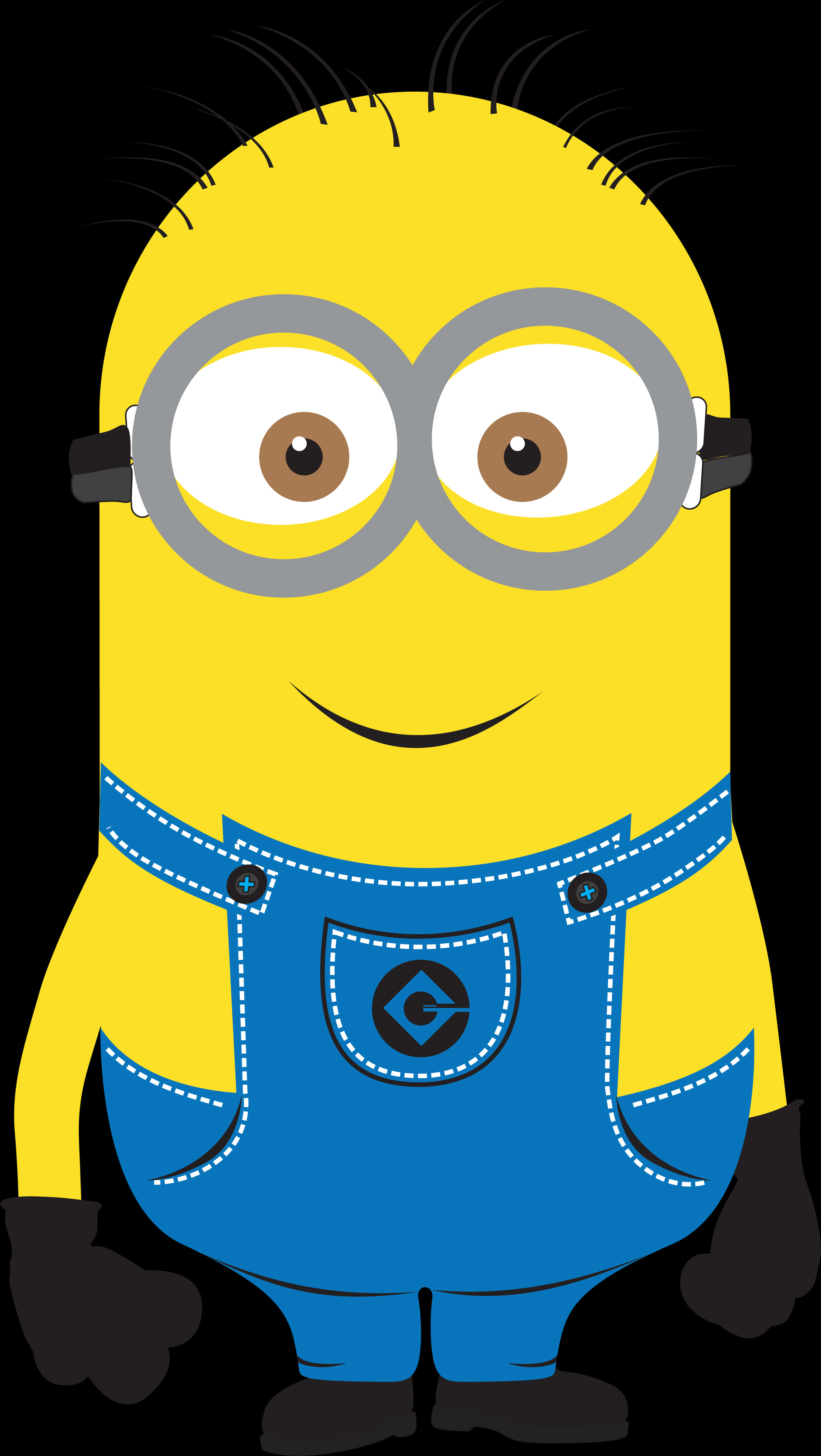 Smiling Minion Clipart