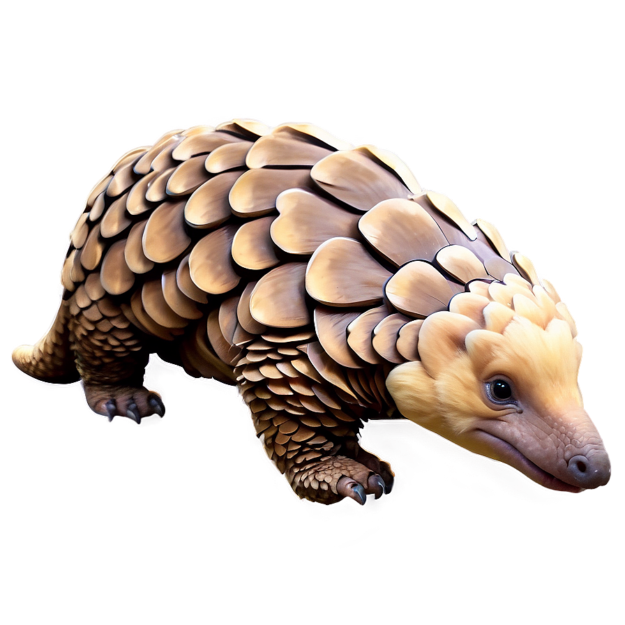 Smiling Pangolin Graphic Png Rwm31