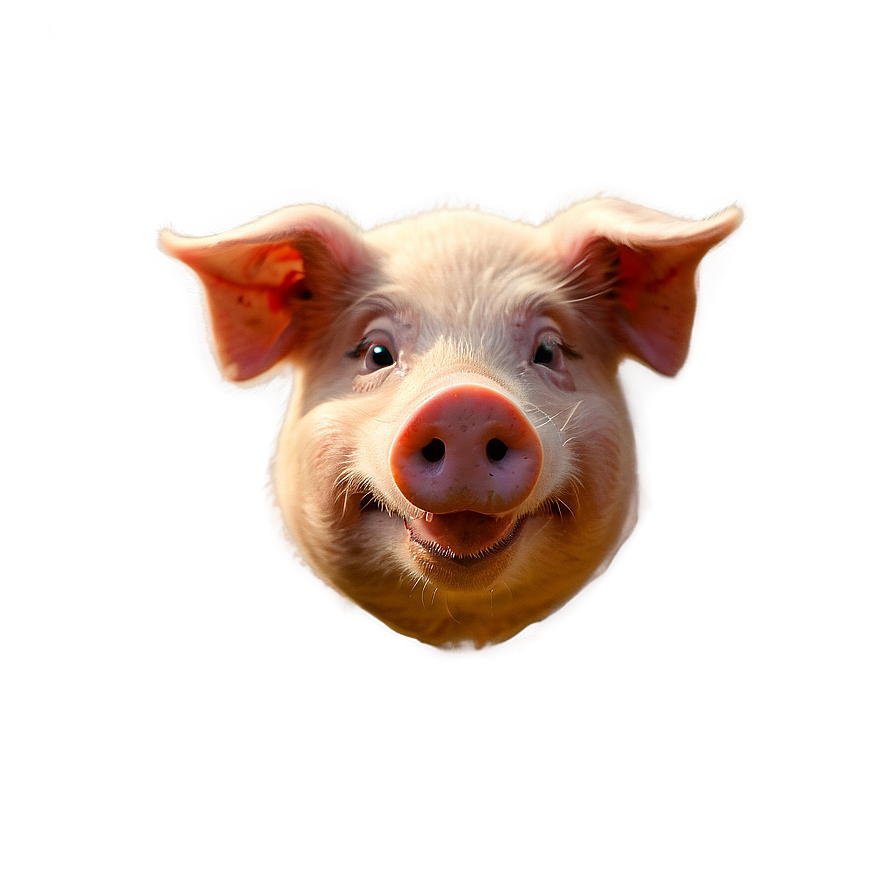 Smiling Pig Png 83