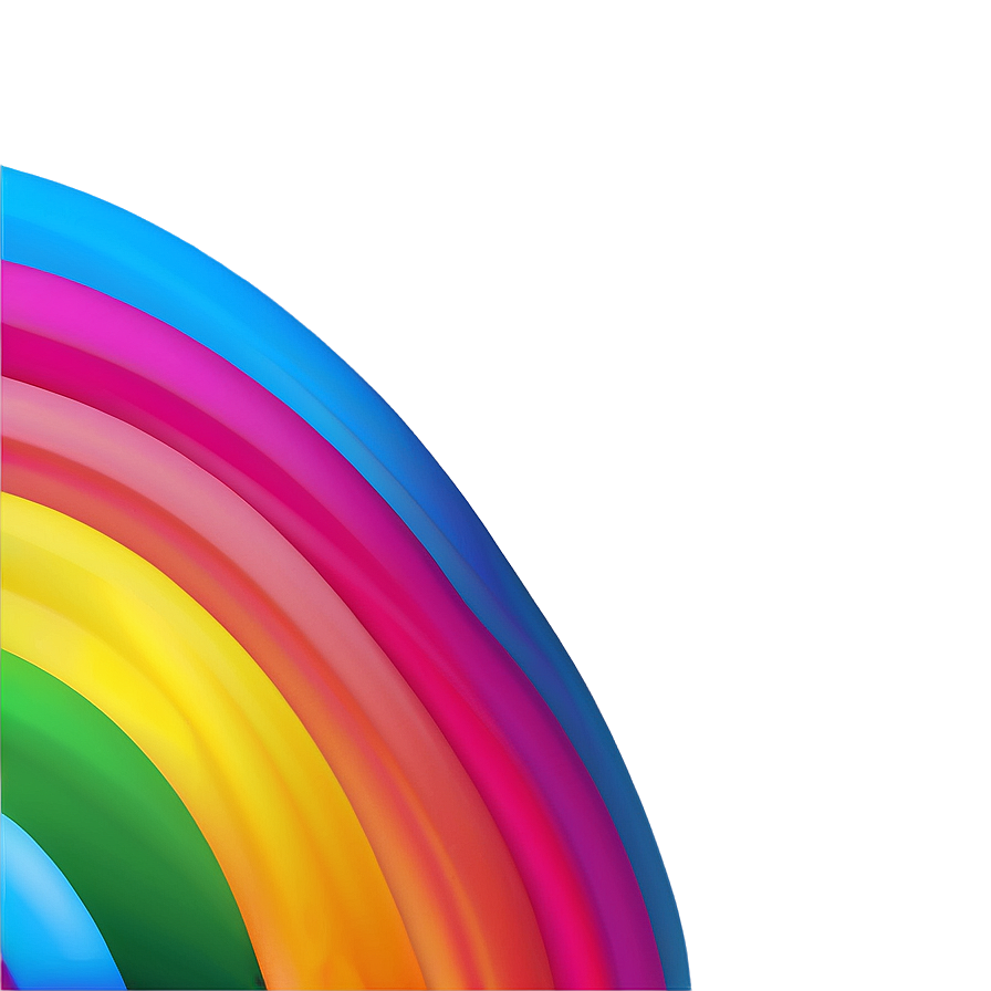 Smiling Rainbow Emoji Png 4