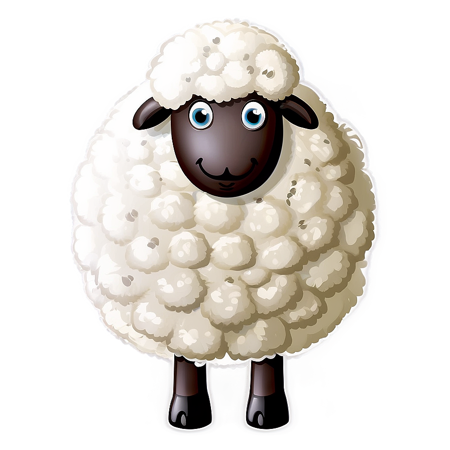 Smiling Sheep Png 8