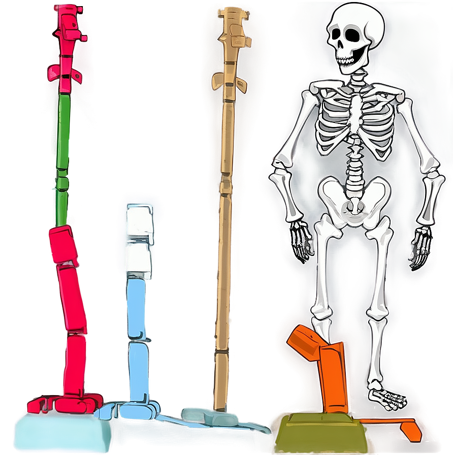 Smiling Skeleton Cartoon Png 06262024