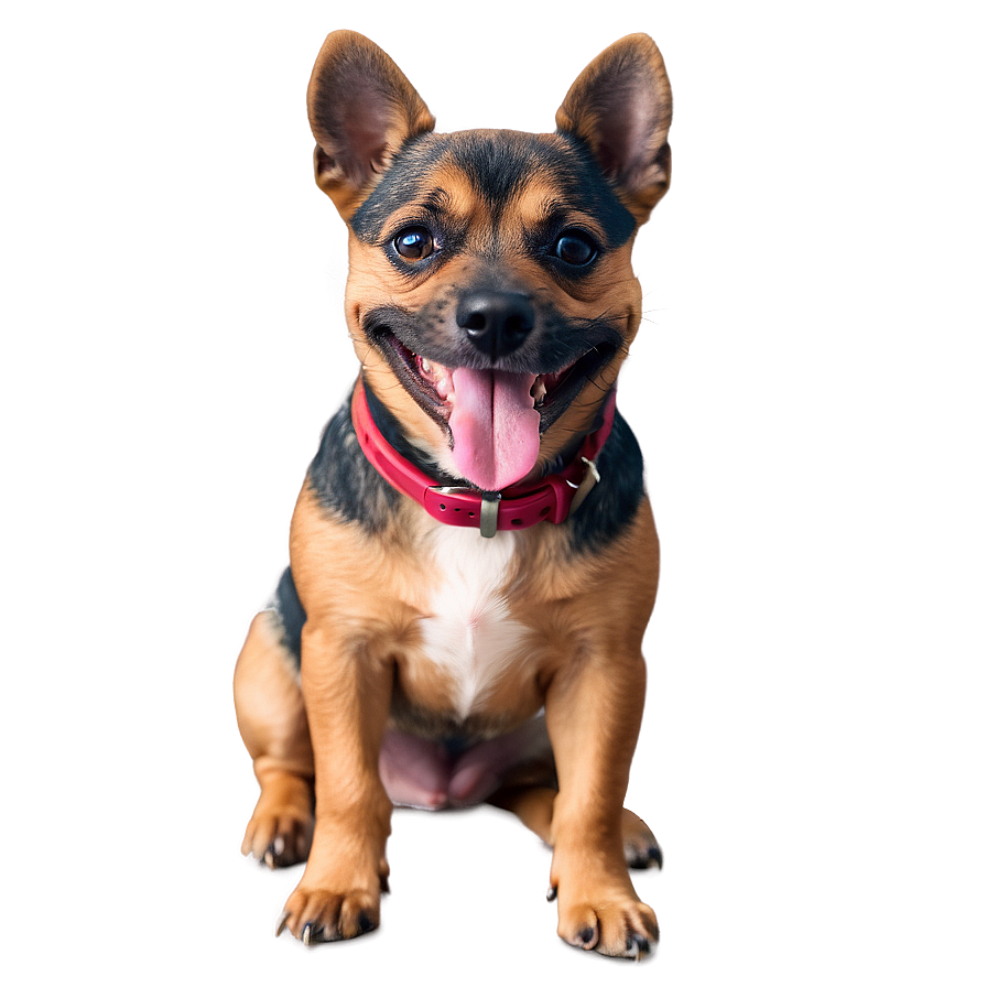 Smiling Small Dog Clipart Png Wbl