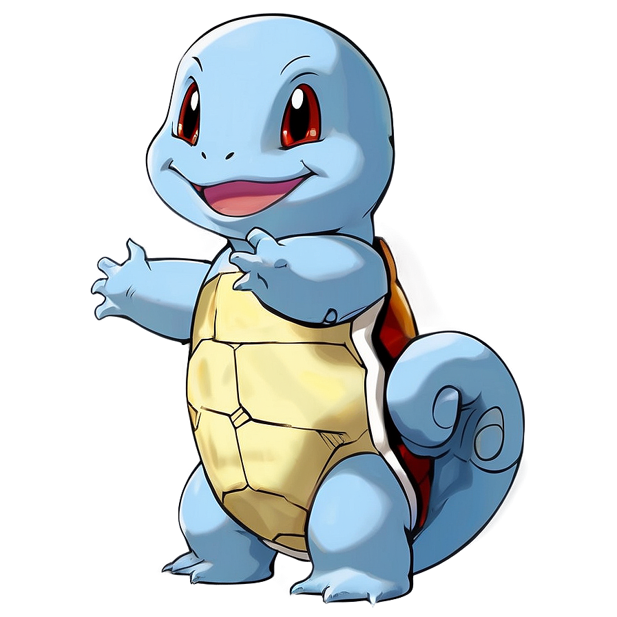 Smiling Squirtle Graphic Png 43