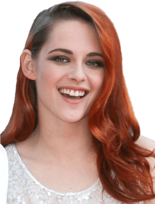 Smiling Womanwith Red Hair