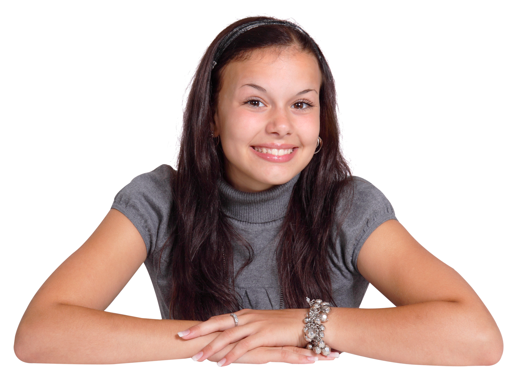 Smiling Young Girl Portrait