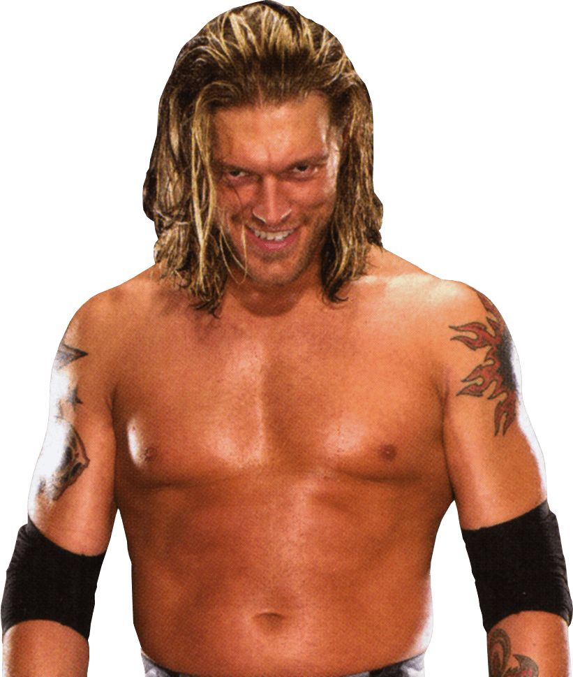 Smirking Wrestler Edge Portrait