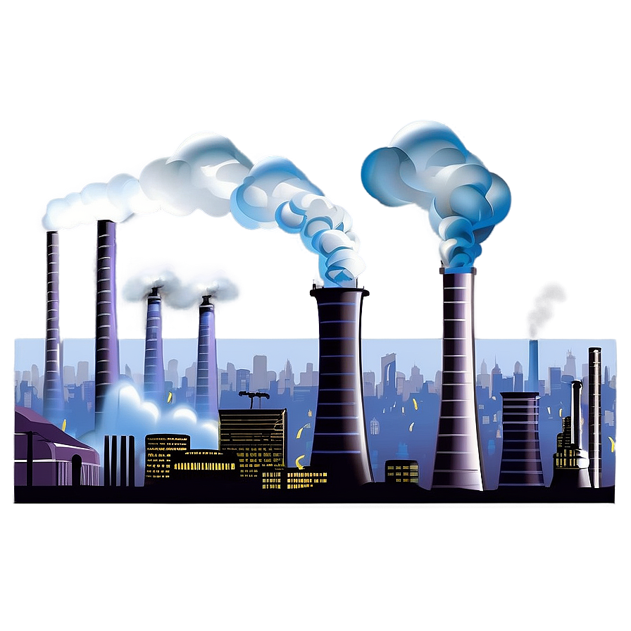 Smog From Factories Png 44