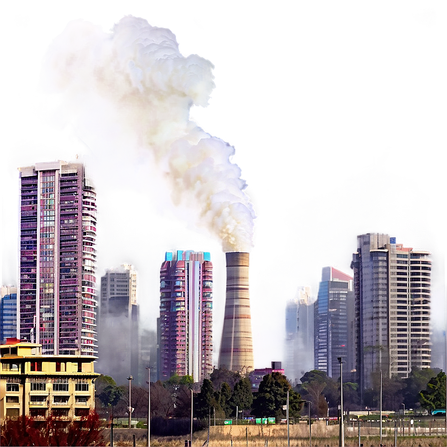 Smoggy Urban Atmosphere Png Ajn