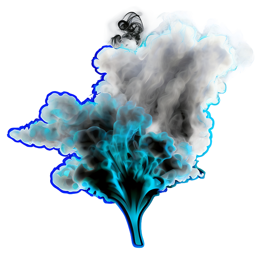 Smoke Burst Vector Png 06262024