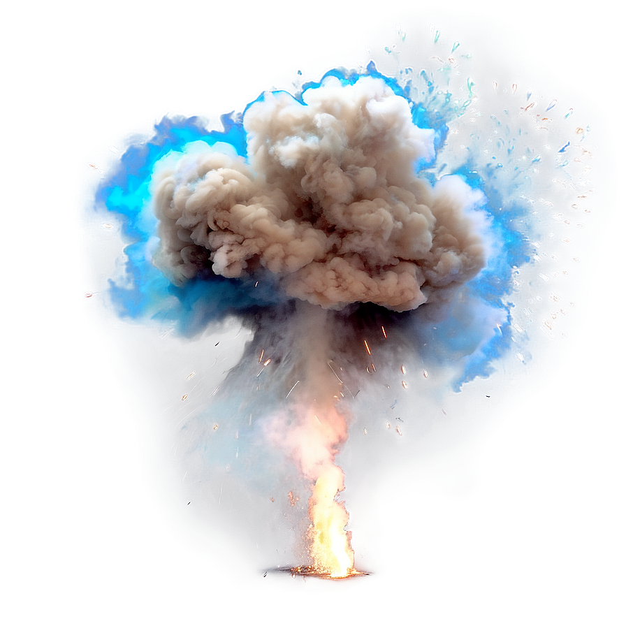 Smoke Explosion For Editing Png 06272024