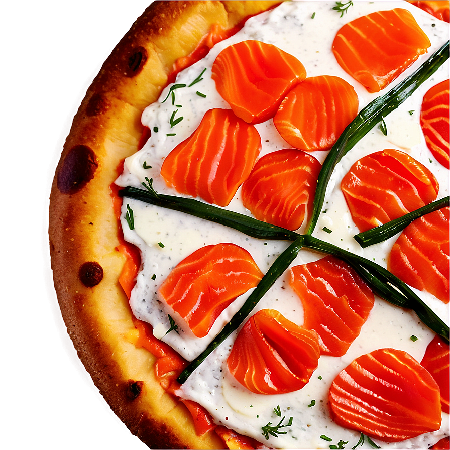 Smoked Salmon Pizza Png 04292024