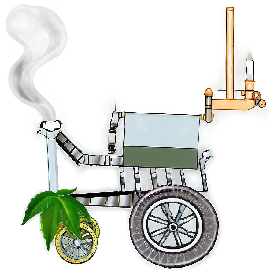 Smoker With Wheels Png Exp