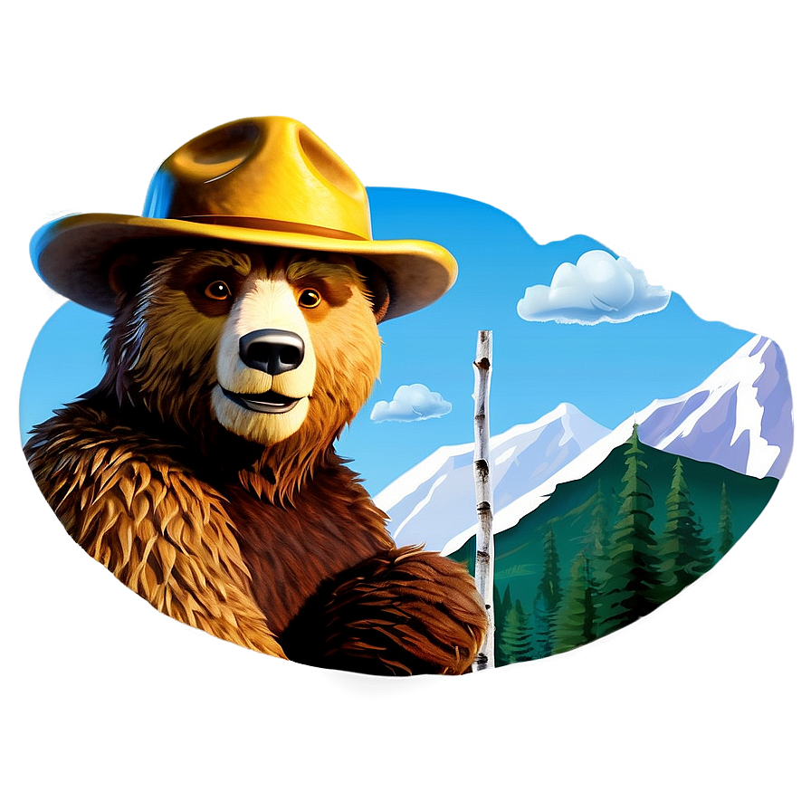 Smokey The Bear Animated Png Oxy27