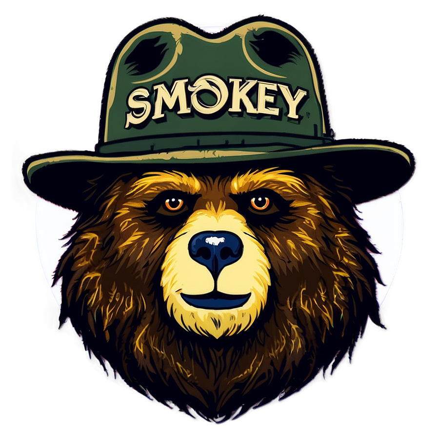 Smokey The Bear Campaign Logo Png Opc78