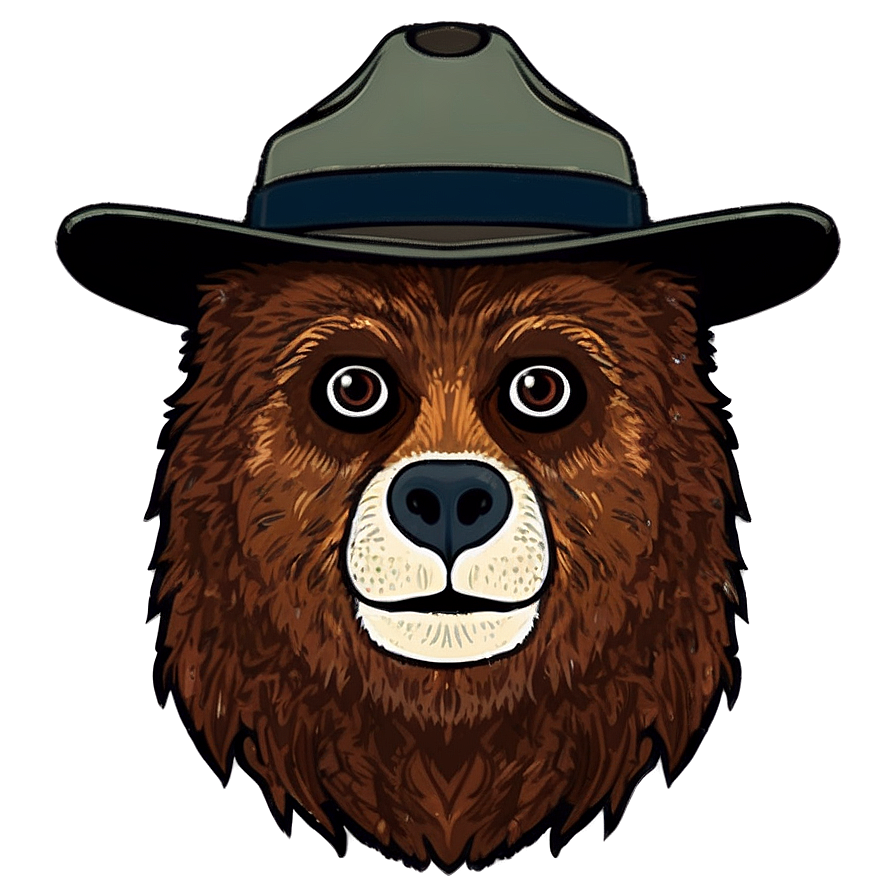 Smokey The Bear Educational Resource Png Xxt45