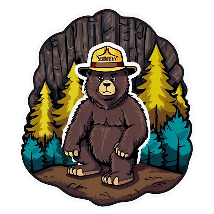 Smokey The Bear Forest Fires Prevention Png 06122024