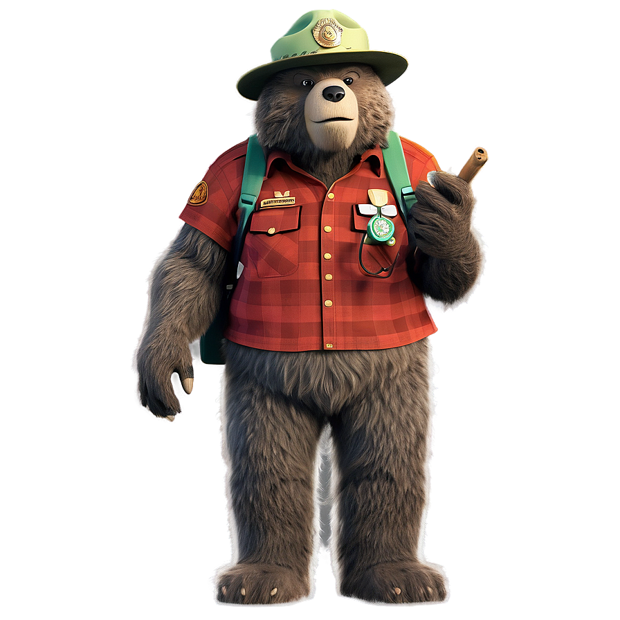 Smokey The Bear Public Service Announcement Png Dln